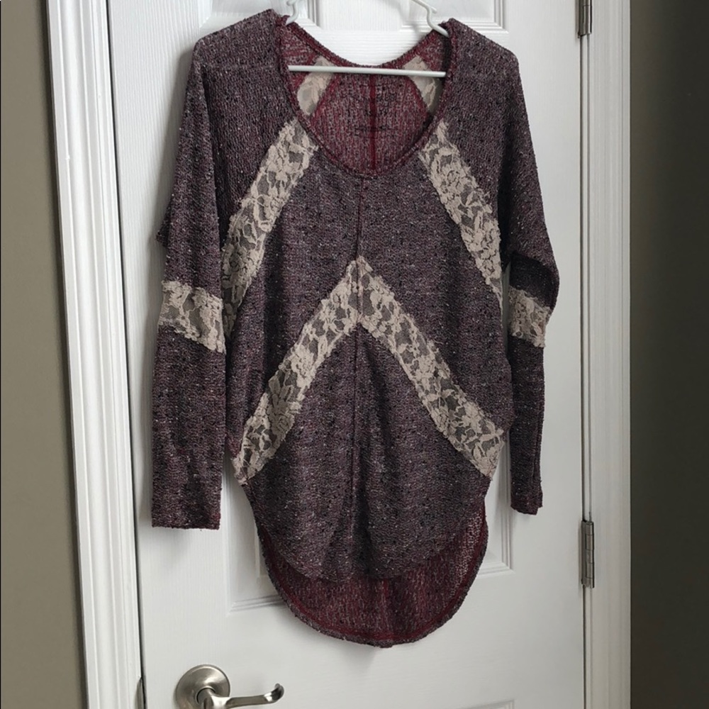 We The Free (free People) Hi Low sweater